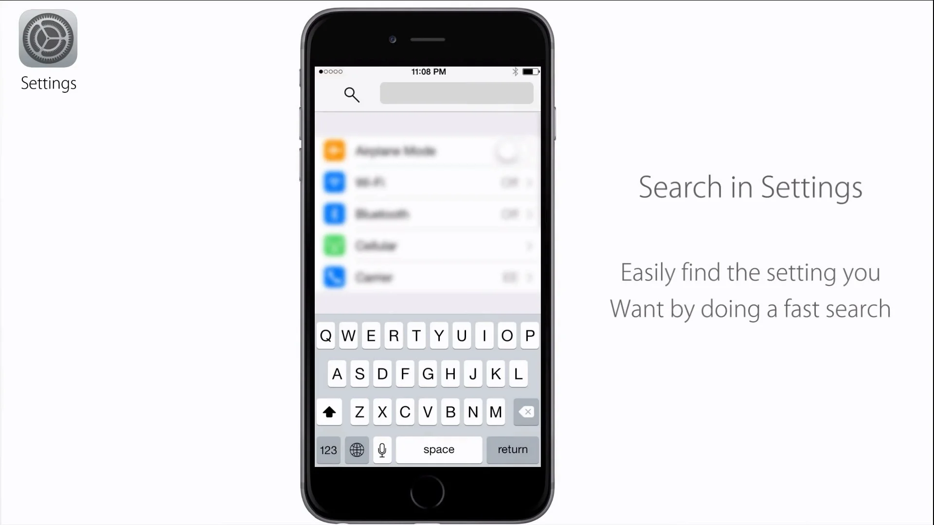Search-in-Settings
