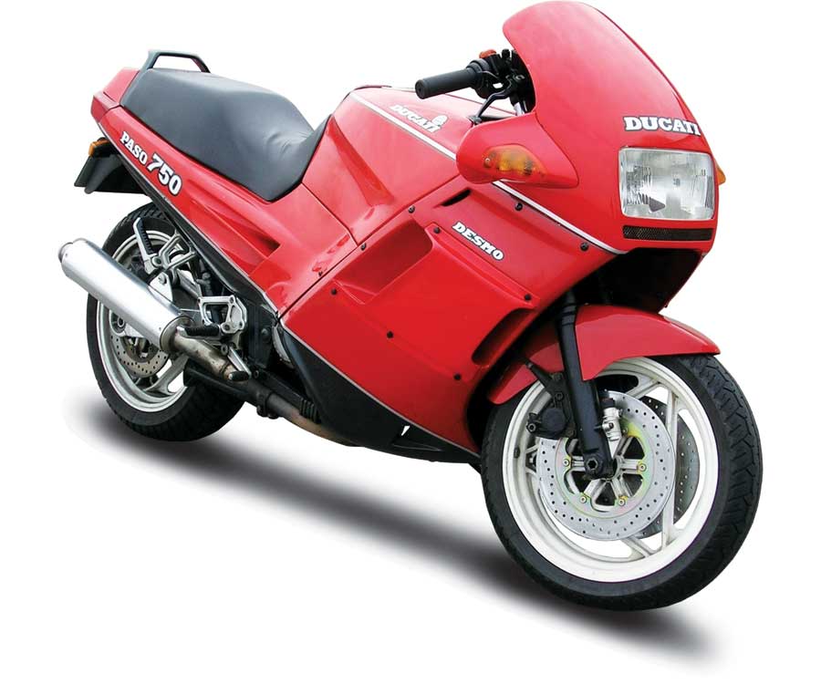 Ducati Paso 750 full right view